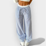 Raižyti Plati Kelnės