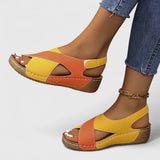 Antonija - Kvėpuojantys ortopediniai vaikščiojimo sandalai moterims