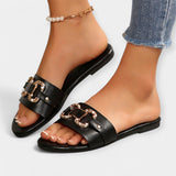 Patogios Šlepetės su Apvalia Nosimi