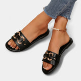 Patogios Šlepetės su Apvalia Nosimi