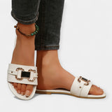 Patogios Šlepetės su Apvalia Nosimi