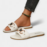 Patogios Šlepetės su Apvalia Nosimi