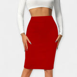 Aukšto Juosmens Biuro Sijonas