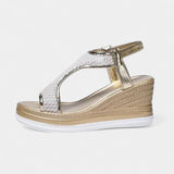 Elektrė – elegantiški ortopediniai sandalai su platforma moterims