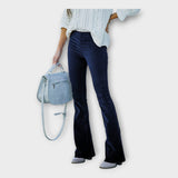 Elegantiški Kelnės su Platėjančia Forma